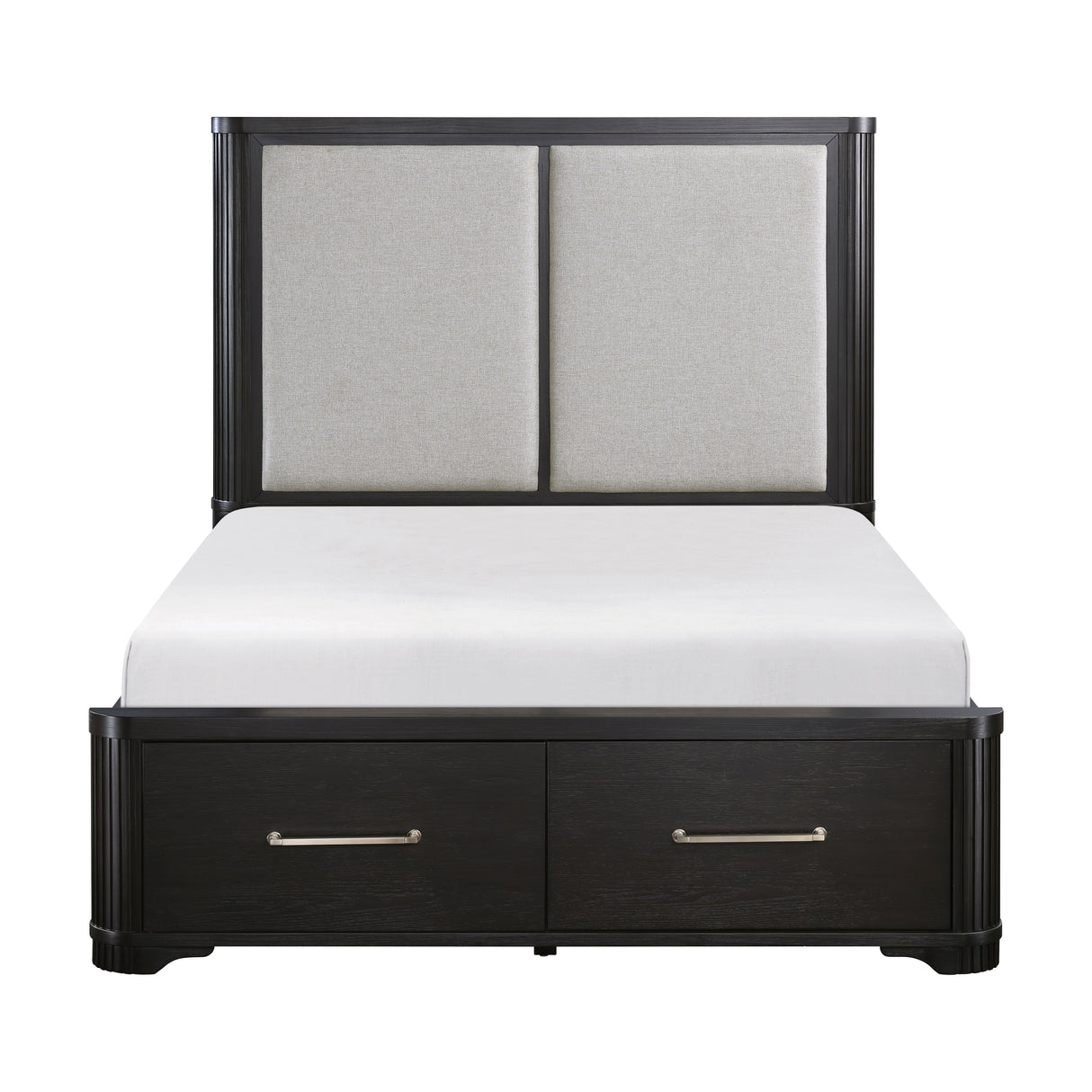 Queen Platform Bed With Footboard Storage