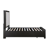 California King Platform Bed With Footboard Storage