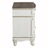 Cinderella Antique White Nightstand