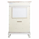 Cinderella Antique White Armoire