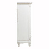 Cinderella Antique White Armoire