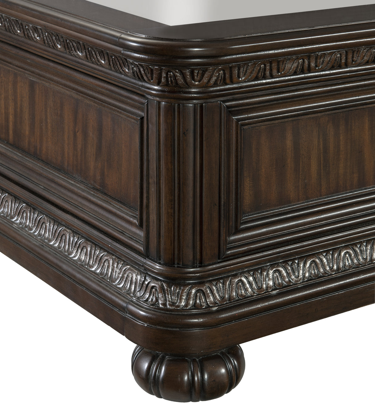 Beddington Dark Cherry Queen Bed