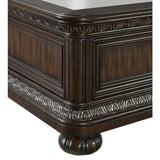 Beddington Dark Cherry Queen Bed