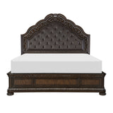 Beddington Dark Cherry Queen Bed