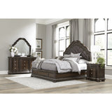 Beddington Dark Cherry Eastern King Bed