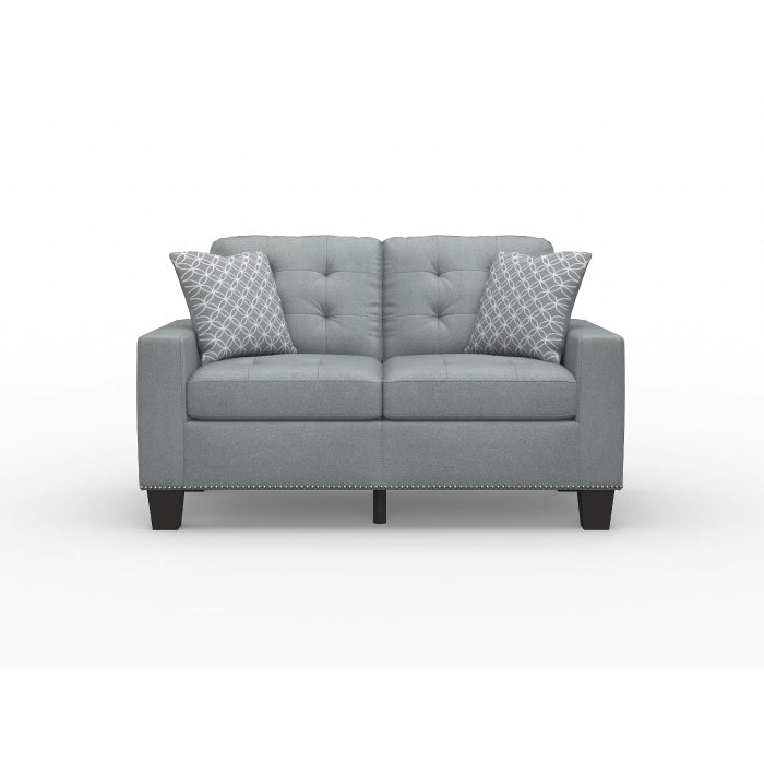 Lantana Gray Love Seat