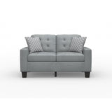 Lantana Gray Love Seat