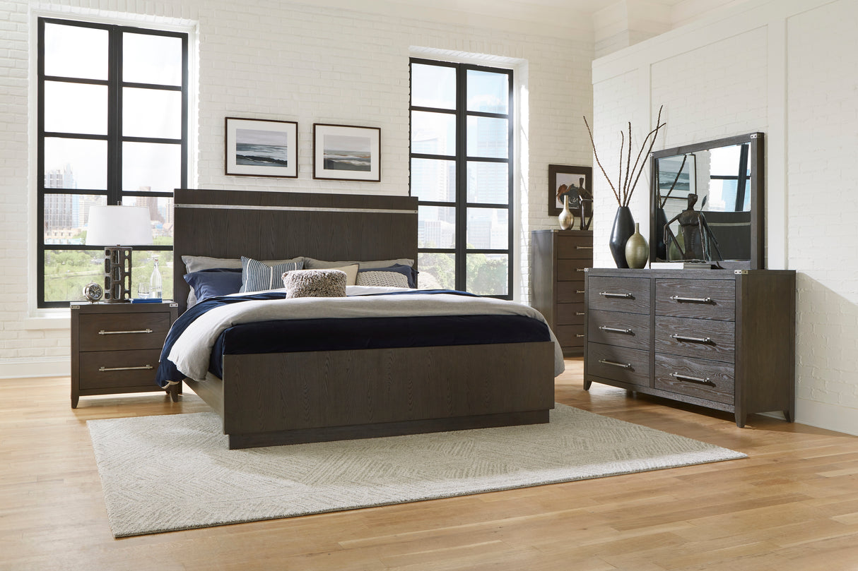 Bellamy Dark Brown Eastern King Bed