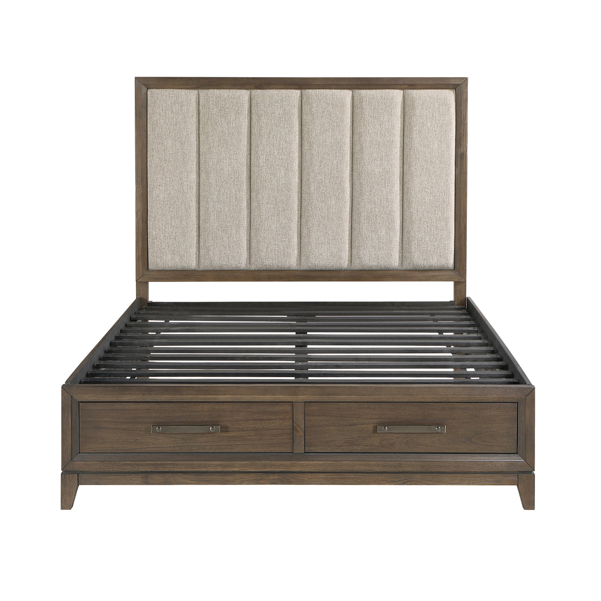 Cambridge Eastern King Platform Bed With Footboard Storage