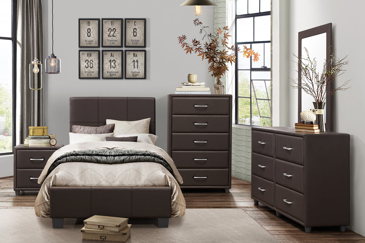 Lorenzi Dark Brown Dresser