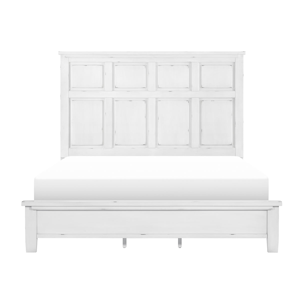 Laurelville Antique White Queen Bed