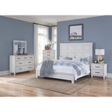 Laurelville Antique White Queen Bed