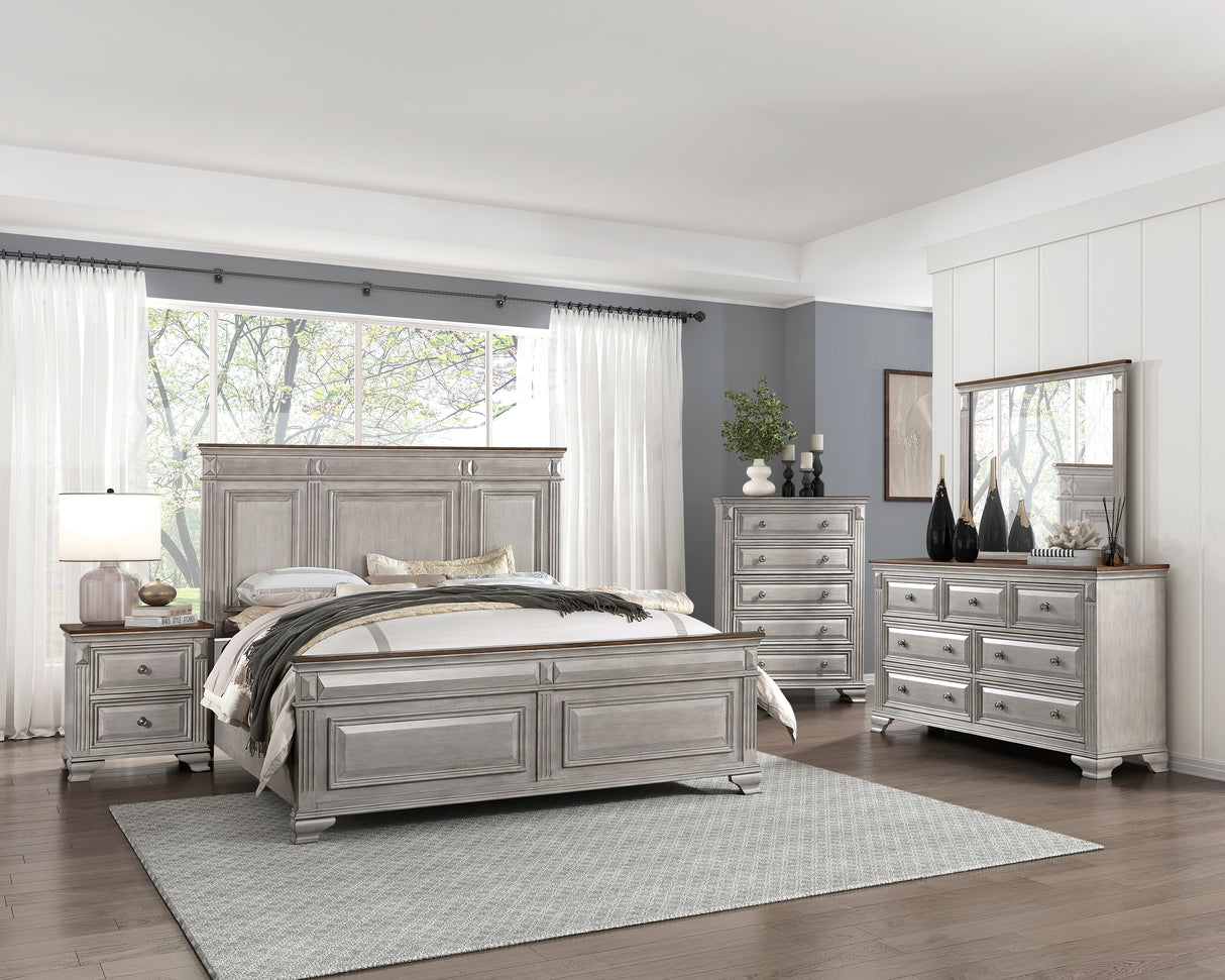 Marquette S Brown And Gray Queen Bed