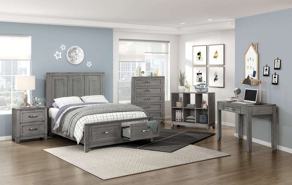 Garretson Full Platform Bed With Footboard Storage