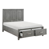 Garretson Full Platform Bed With Footboard Storage