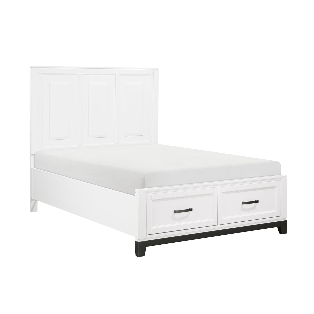 Garretson Full Platform Bed With Footboard Storage