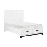 Garretson Full Platform Bed With Footboard Storage