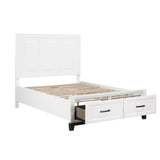 Garretson Full Platform Bed With Footboard Storage