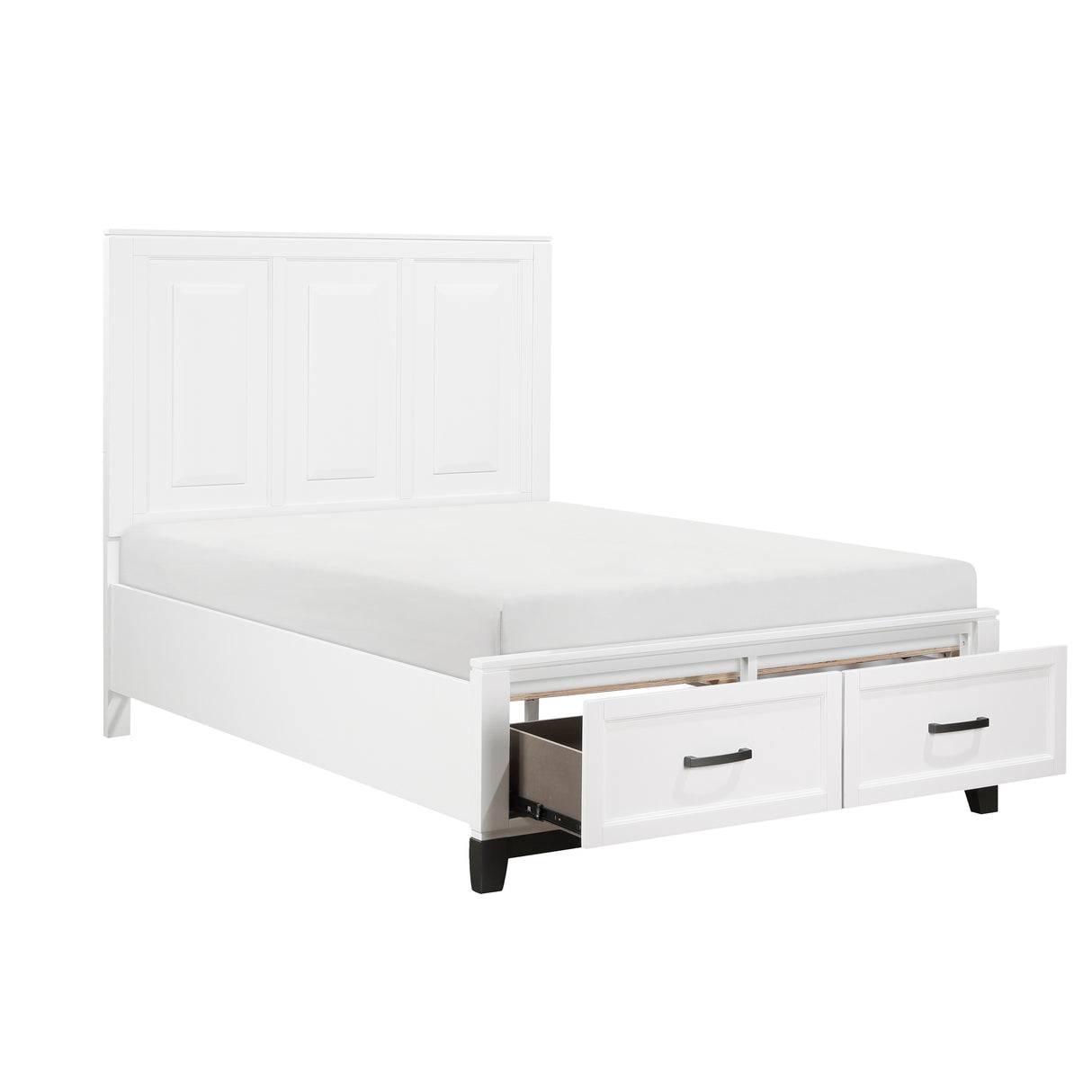 Garretson Full Platform Bed With Footboard Storage