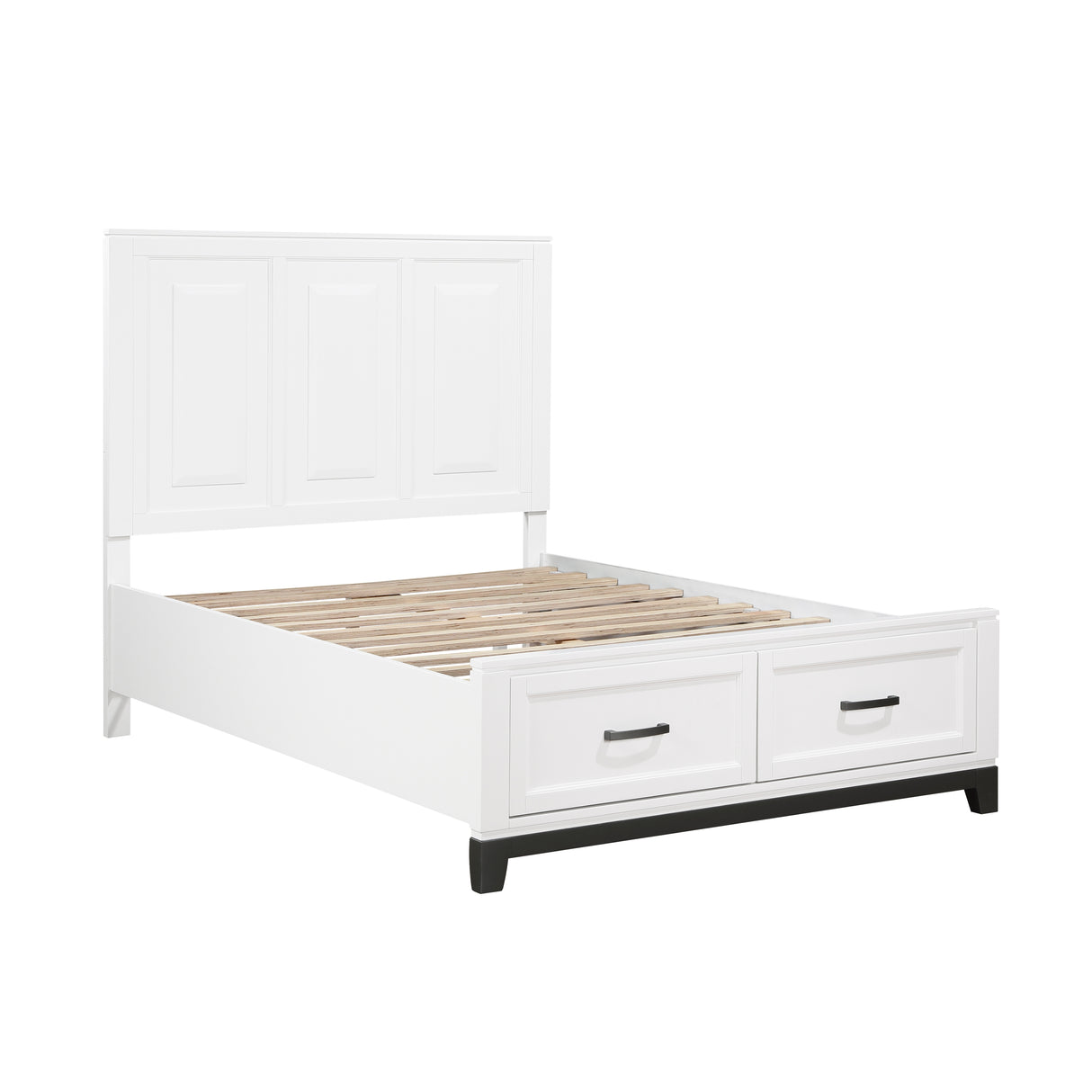 Garretson Full Platform Bed With Footboard Storage