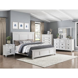 Mackinac White Queen Bed