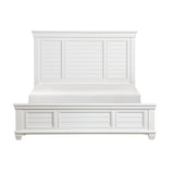 Mackinac White Queen Bed