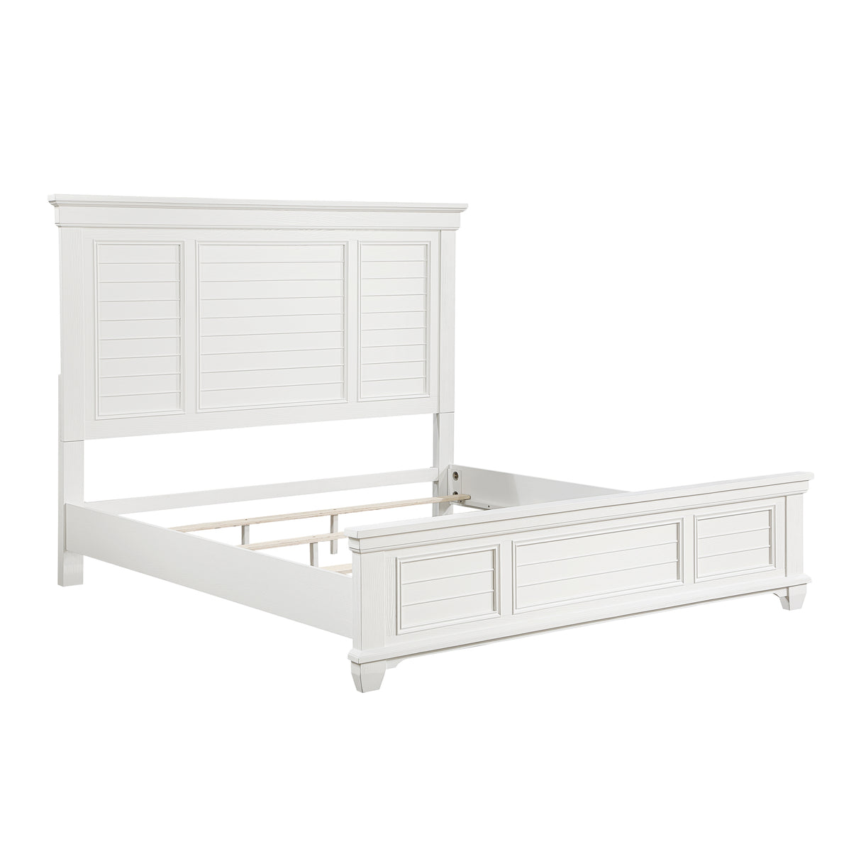 Mackinac White California King Bed