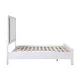 (3) California King Platform Bed with Footboard Storage