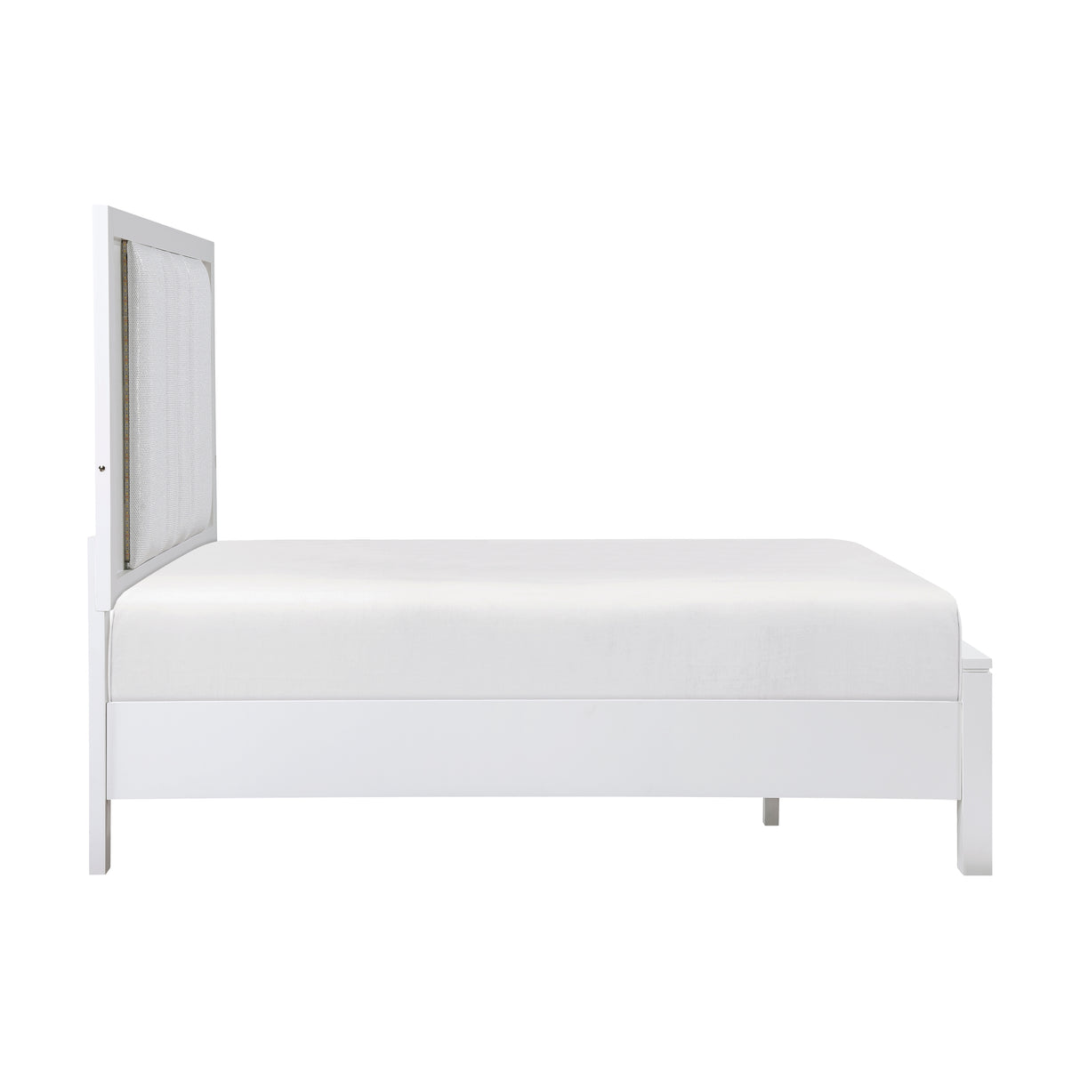 (3) California King Platform Bed with Footboard Storage