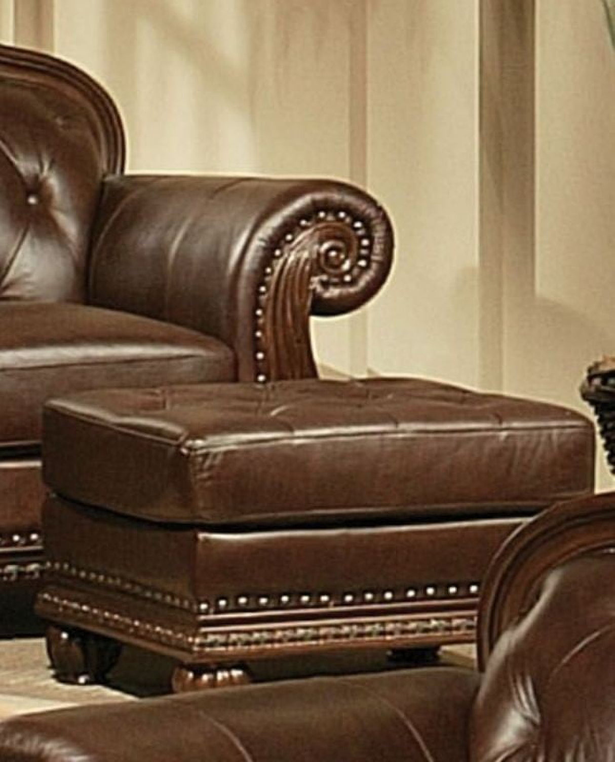 Anondale Espresso Living Room Set