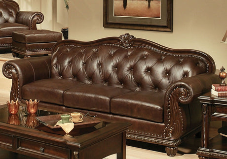 Anondale Espresso Living Room Set