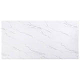 Venera White Faux Marble Rectangular 79-Inch Dining Table