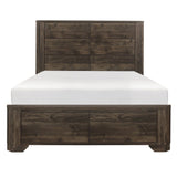 Jocelyn Rustic Brown California King Bed