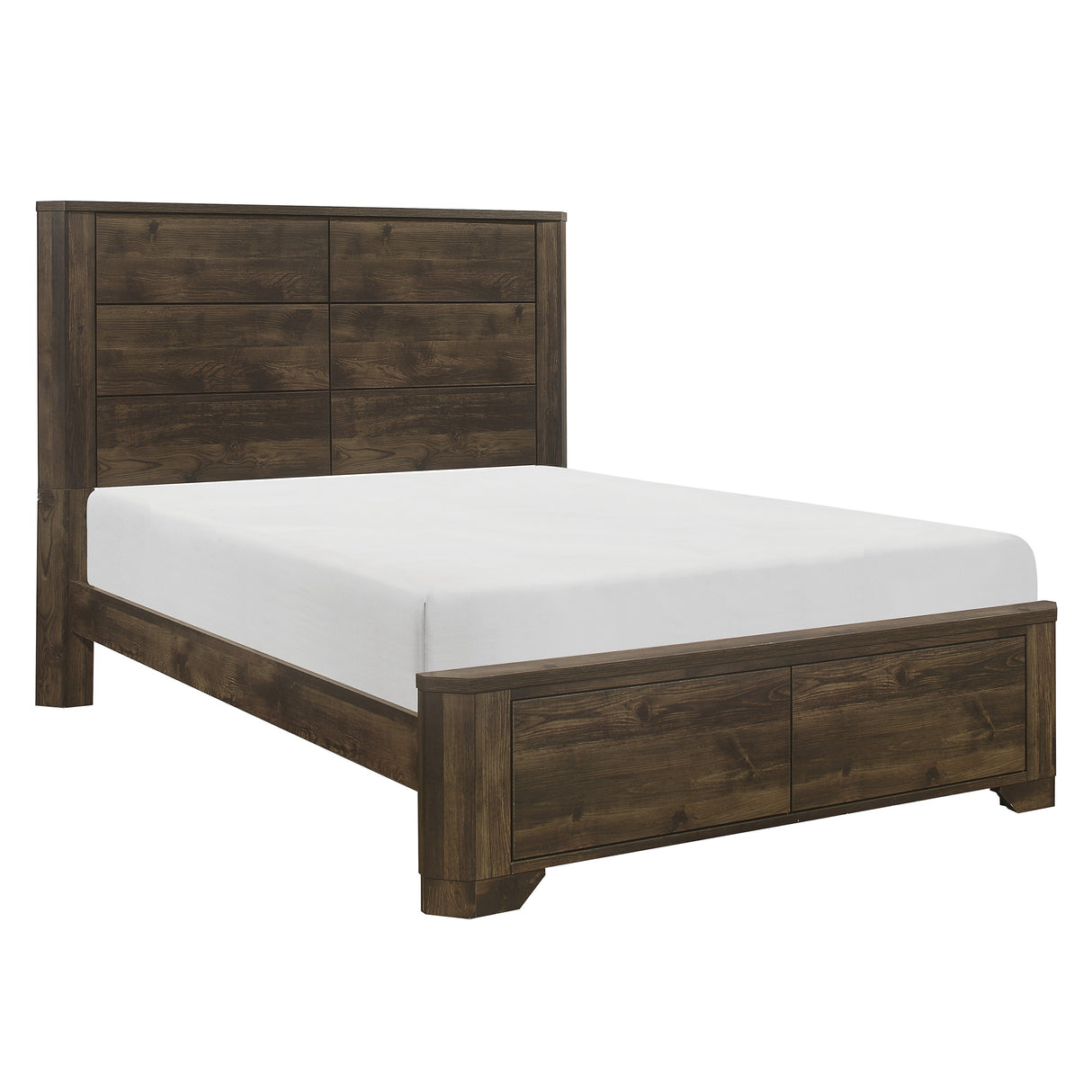 Jocelyn Rustic Brown California King Bed