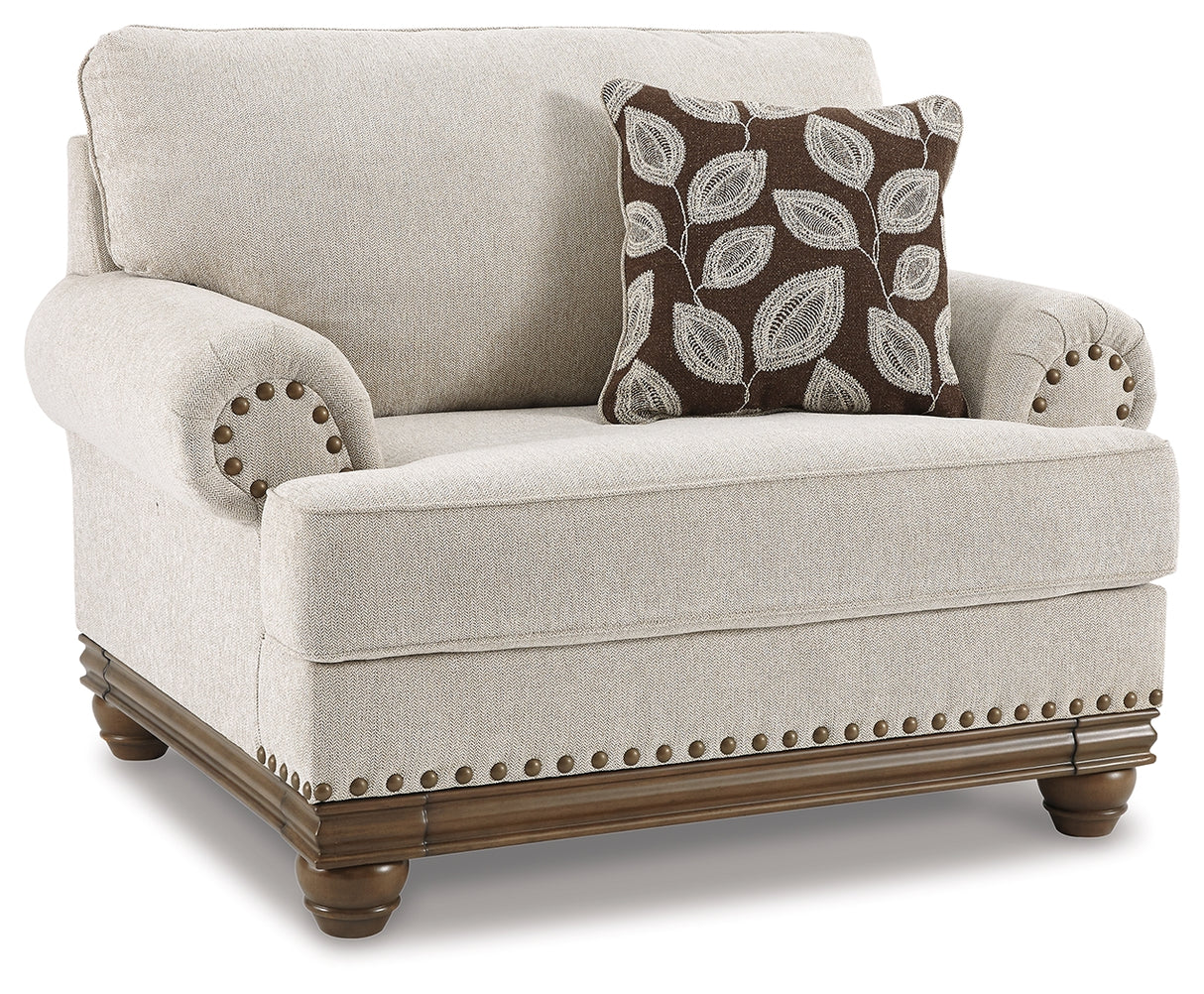 Harleson Sofa and Loveseat with Chair and Ottoman