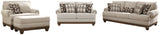 Harleson Sofa and Loveseat with Chair and Ottoman