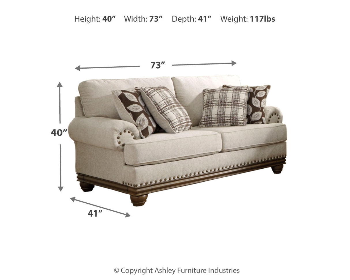 Harleson Sofa, Loveseat, and Chair