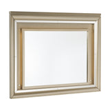 Loudon Champagne Metallic Mirror With Led Lighting