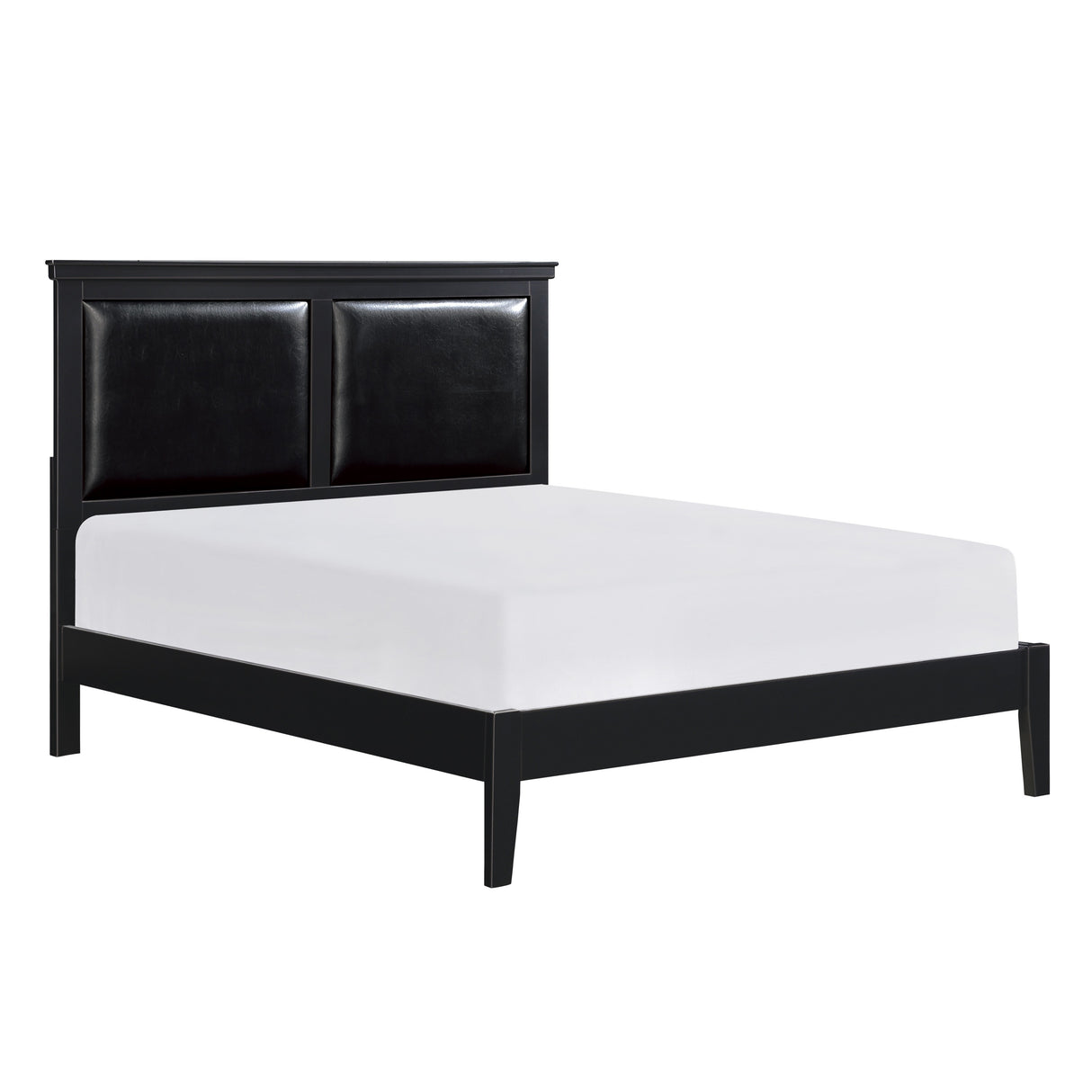 Seabright Black Queen Bed