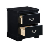 Seabright Black Night Stand