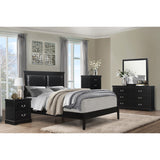 Seabright Black Full Bed