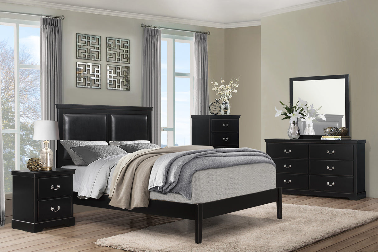 Seabright Black Full Bed