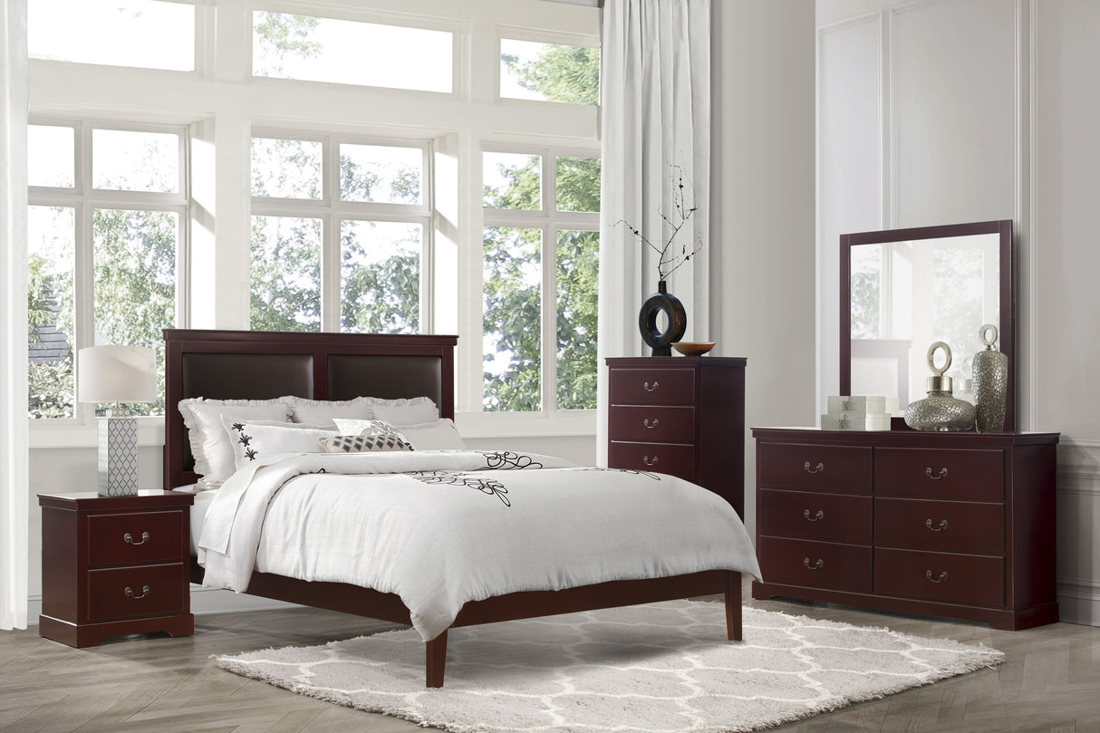 Seabright Cherry Queen Bed