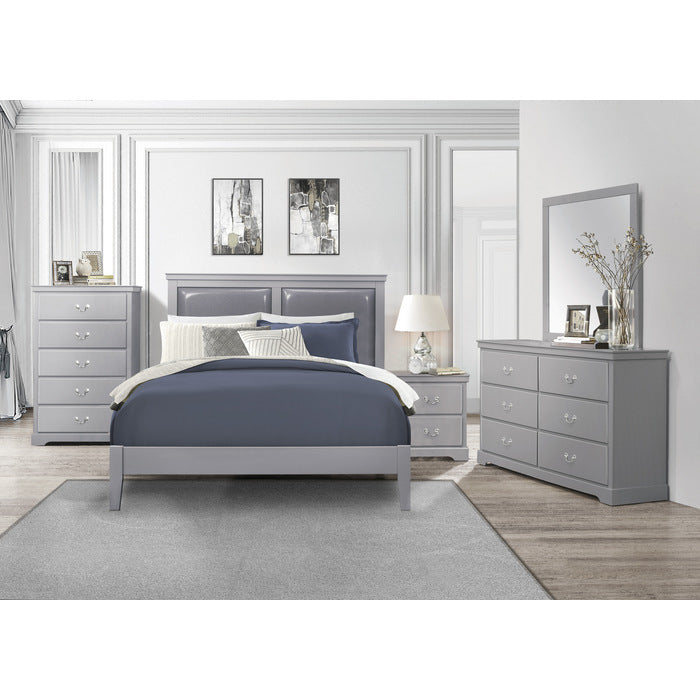 Seabright Gray Full Bed