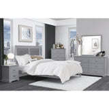 Seabright Gray Queen Bed