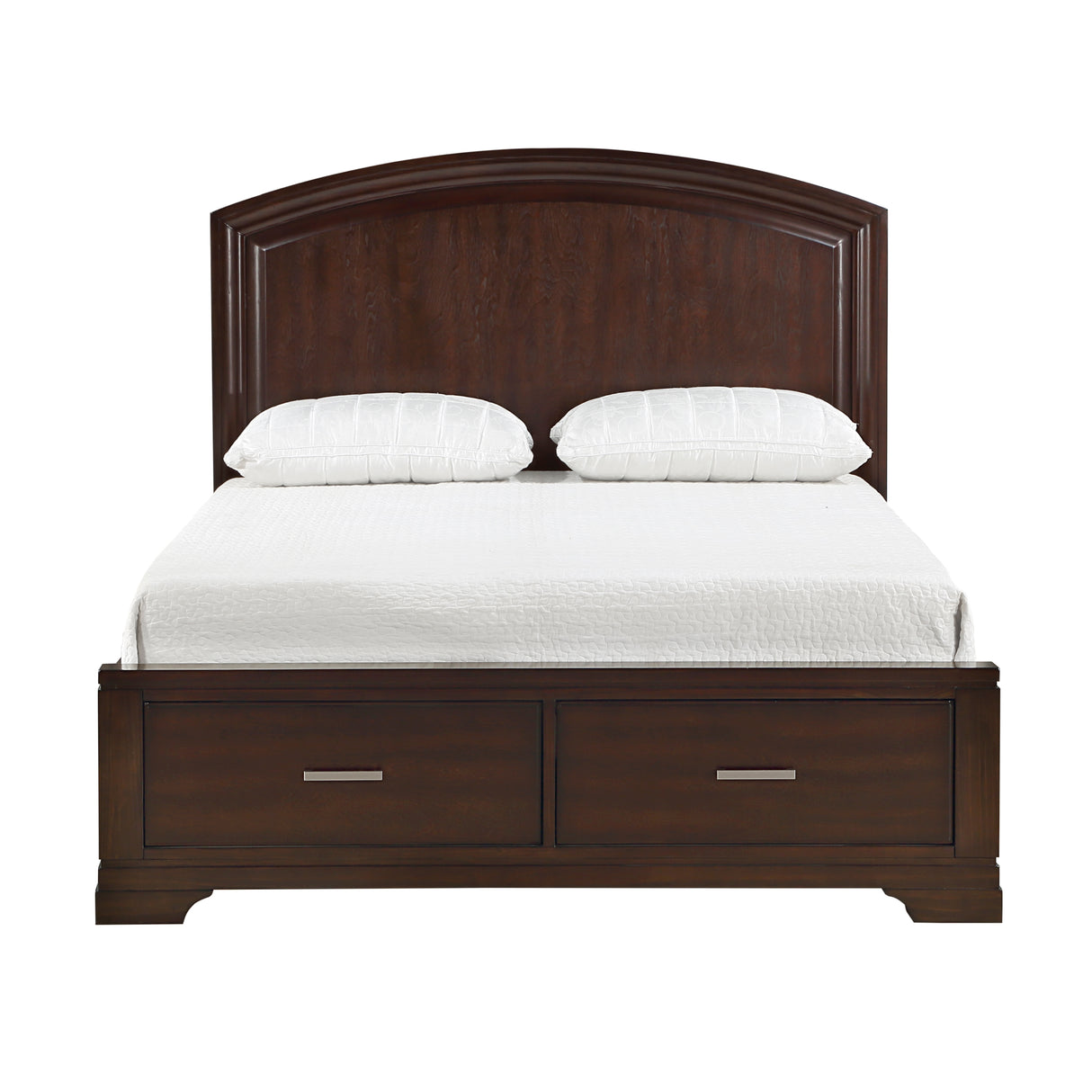 Hudson Eastern King Platform Bed With Footboard Storage