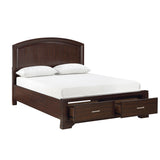 Hudson Queen Platform Bed With Footboard Storage