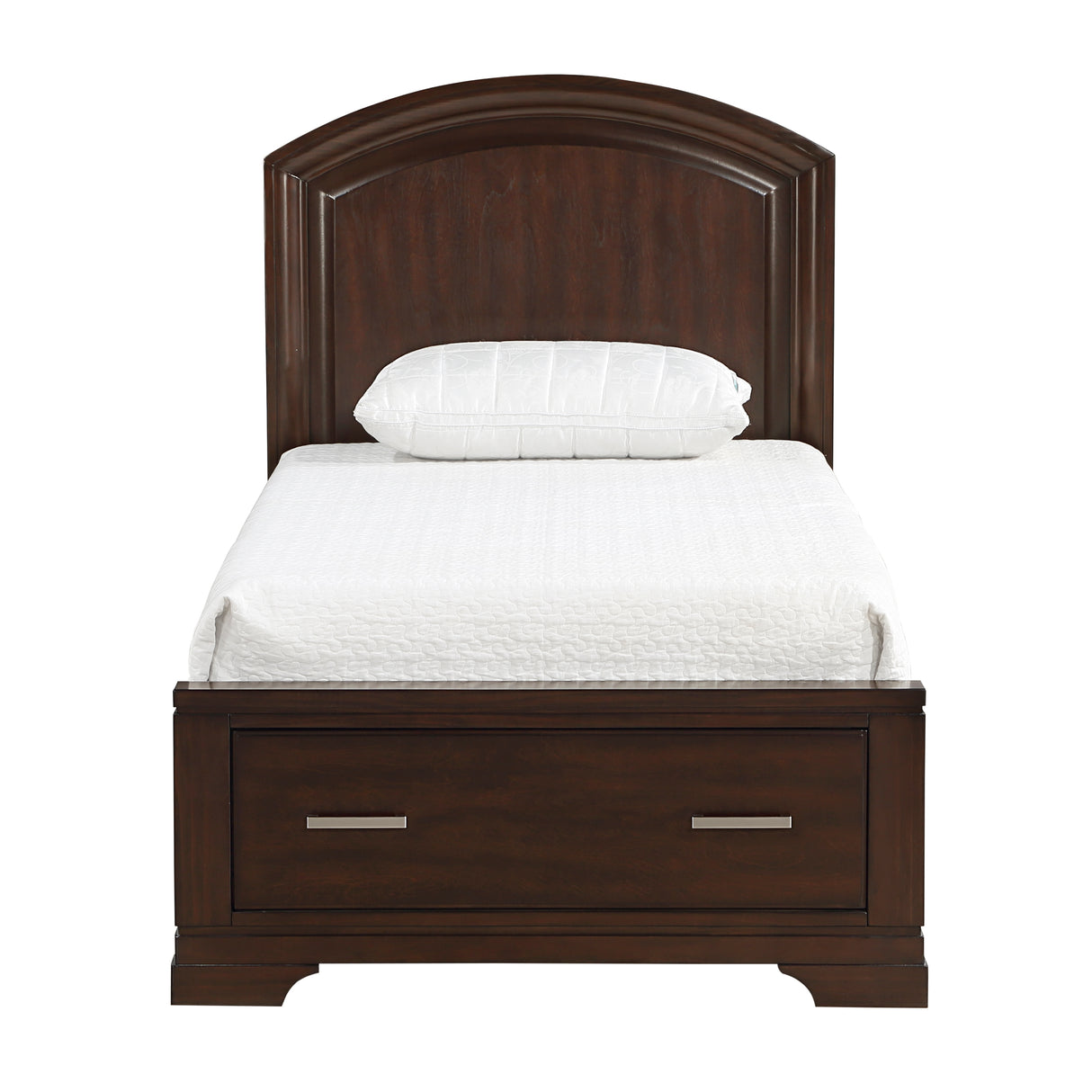 Hudson Twin Platform Bed With Footboard Storage