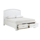 Hudson Queen Platform Bed With Footboard Storage