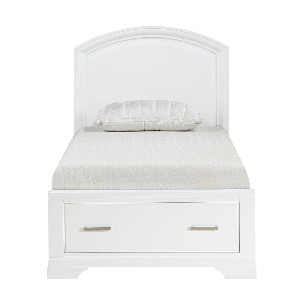 Hudson Twin Platform Bed With Footboard Storage